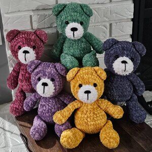 Handmade Crochet Teddy Bear Plushie
